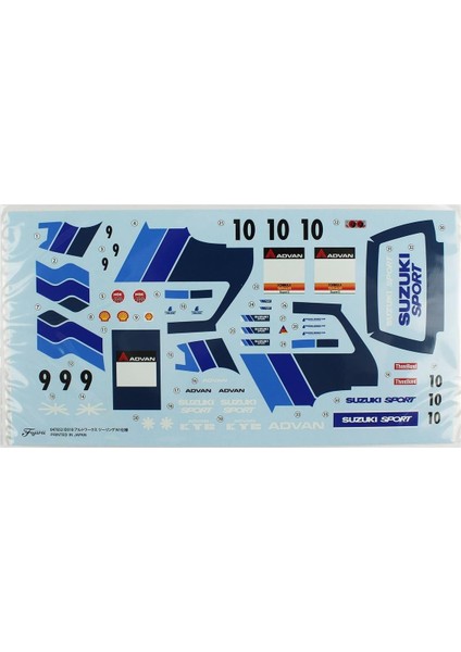 ID-310 04765 1/24 Ölçek, Suzuki Alto Works Touring N1, Yarış Aracı Plastik Model Kiti modelleri