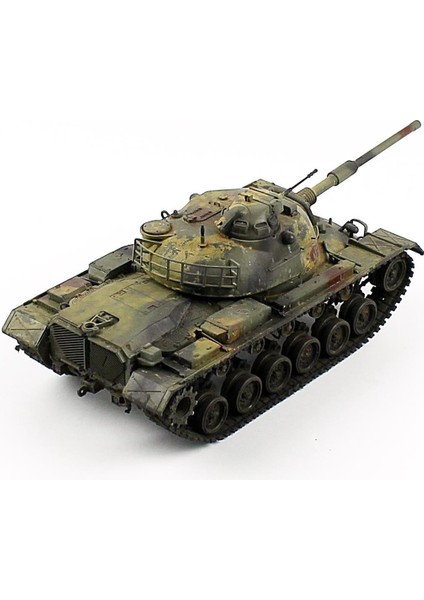QD285 1/35 Ölçek, M48A2 Us Kara Kuv., Sergilemeye Hazır Plastik Tank Modeli fırsatları