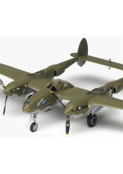 12208 1/48 Ölçek, P-38F (Lighting Glacier Girl) Savaş Uçağı, Plastik Model Kiti fırsatları