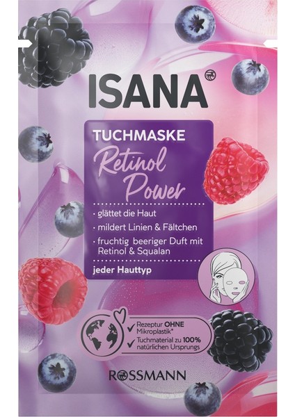 Kağıt Maske Retinol Power