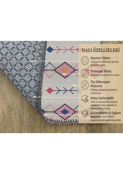 Renkli ve Desenli Halı – Salon ve Yatak Odası Için Modern Halı fırsatları