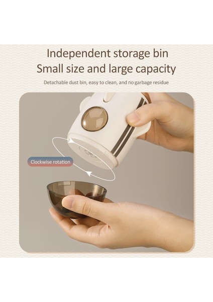 Küçük Kablosuz Toz Toplayıcı, Taşınabilir ve Şarjlı, Beyaz Renk indirimleri