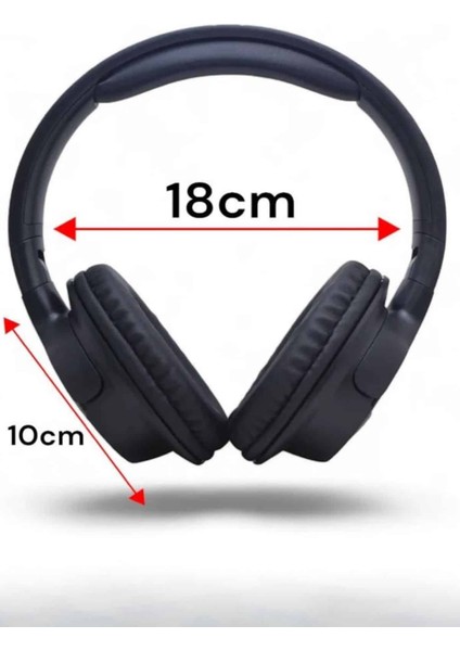 Kulak Üstü Bluetooth Kulaklık Ayarlanabiilir Uzun Pil Ömrü Kablosuz 5.0 Bluetooth indirimleri
