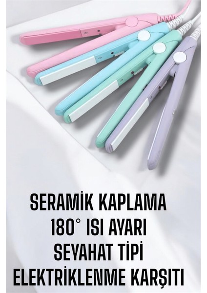 Kompakt ve Hafif: Elektriklenme Karşıtı Mini Saç Düzleştirici indirimleri