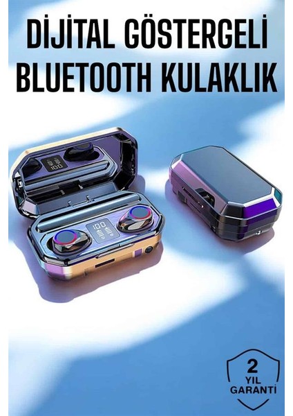 Dijital Göstergeli Bluetooth Bağlantılı Kulaklık Dokunmatik Kontrol fiyatları