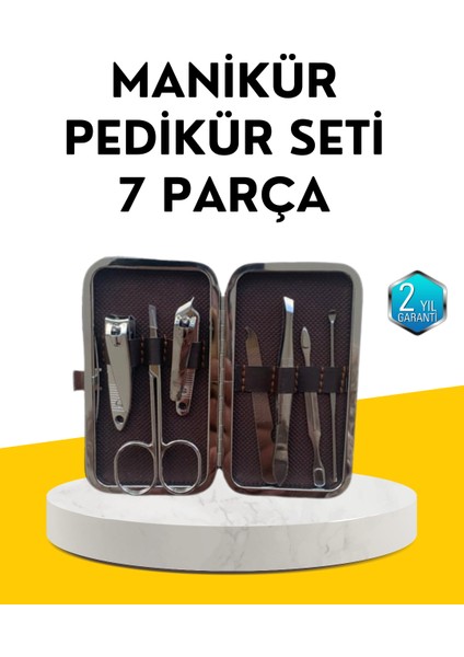 Dayanıklı Çelik Aletlerden Oluşan Kişisel Bakım Seti