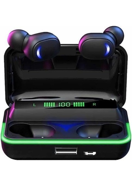 Kablosuz Bluetooth Kulaklık Rgb Gaming Oyuncu Kulaklığı Gecikme Önleyici indirimleri