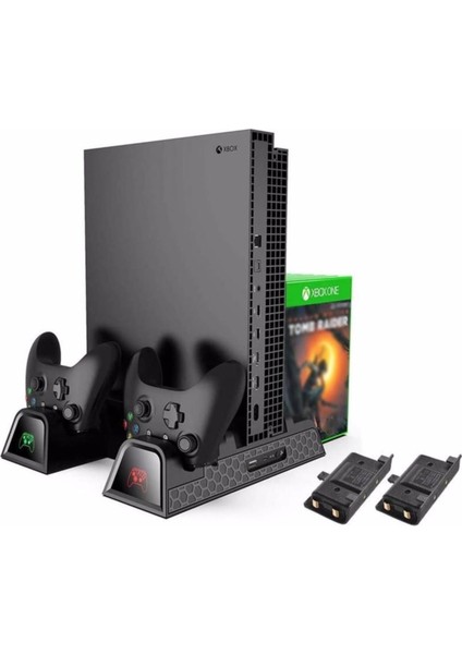 Xboxone/x/s Süper Soğutma Fanı Denetleyici Şarj Cihazı Dock Şarj Istasyonu Standı fırsatları
