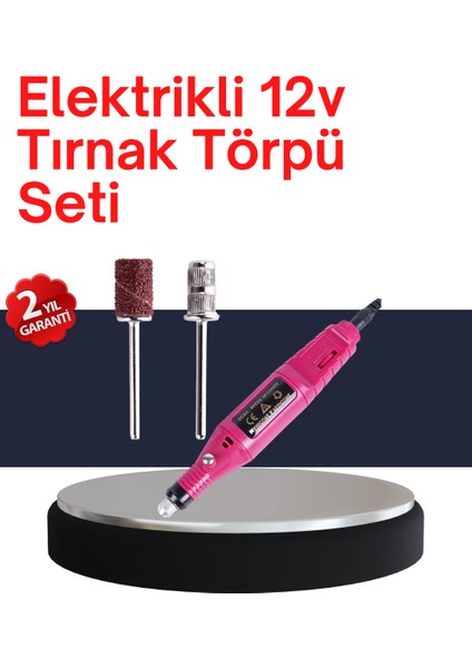 6 Uçlu Elektrikli Manikür Pedikür Seti