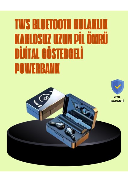 Akıllı Ekranlı Bluetooth Kulaklık – Derin Bas ve Net Tiz