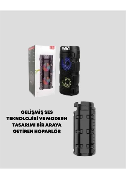 Kompakt Tasarım, Yüksek Ses Performansı – Çoklu Giriş Seçenekli Kablosuz Hoparlör (Bluetoot modelleri