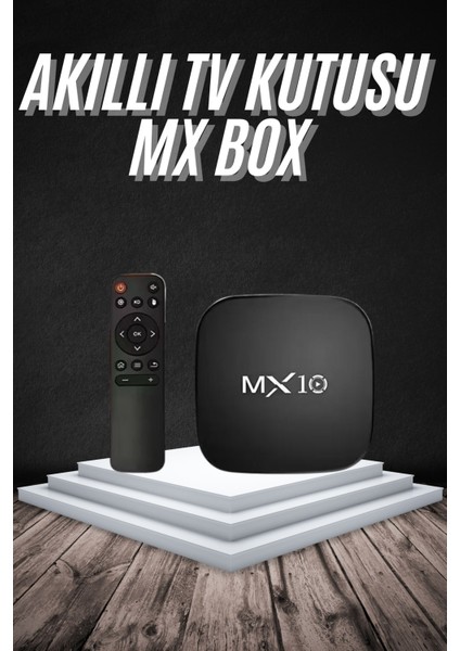 Akıllı Tv Kutusu Mx Box Android 7.1 Tv Kutusu 2.4g Wifi