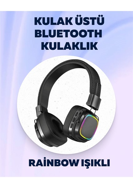 Yüksek Ses Kaliteli Kablosuz Kulak Üstü Kulaklık – Bt 5.3 fiyatları