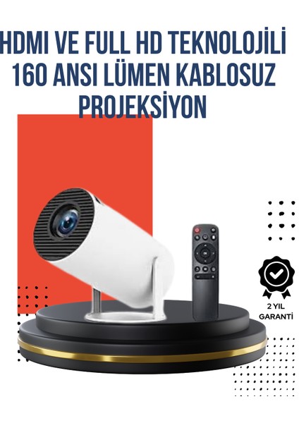 Kablosuz Bağlantılı Ultra Pro Projeksiyon