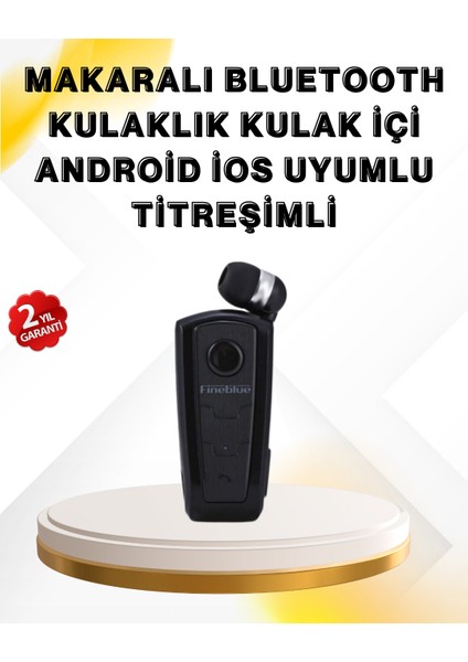 Gürültü Önleyici Fineblue F910 Bluetooth Kulaklık Klipsli Model