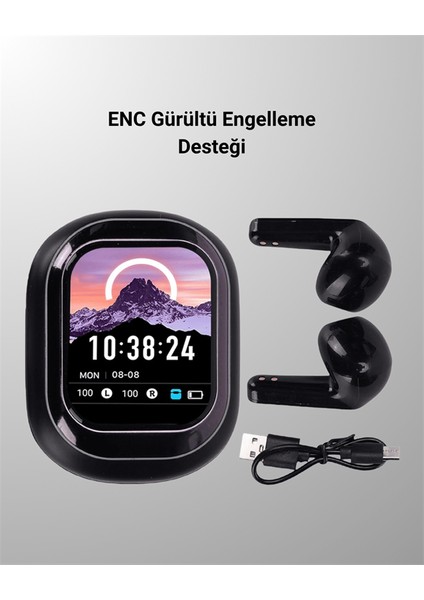 Enc Destekli Bluetooth 5.4 Kulaklık – Eq Ayarlı, Akıllı Kutulu indirimleri
