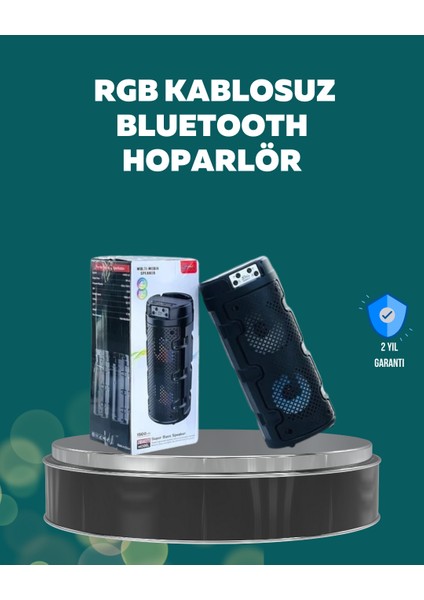 Uzun Pil Ömrü Sunan Kablosuz Bluetooth Hoparlör