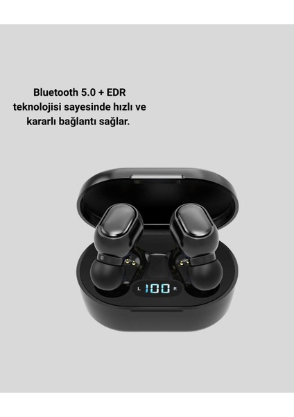 LED Ekranlı Şarjlı Kablosuz Kulak Içi Kulaklık fiyatları