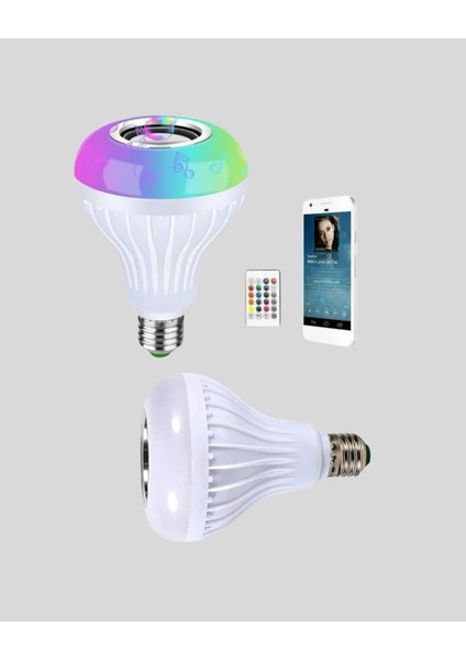Bluetooth Bağlantılı Rgb LED Ampul – Şık ve Fonksiyonel modelleri