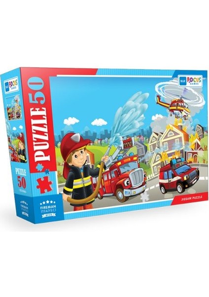 Fireman (Itfaiyec) - Puzzle 50 Parça