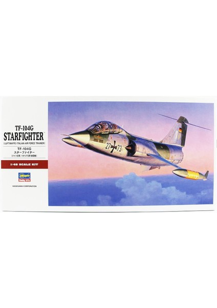 PT40 7240 1/48 Ölçek, TF-104G Starfighter (Luftwaffe/ıtalian Air Force Trainer), Savaş Uçağı Plastik Model Kiti