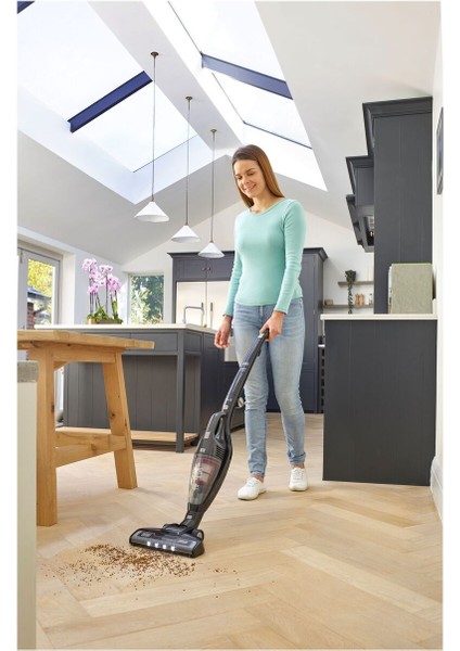 Çift Fonksiyonlu 21,6 V Kablosuz Dikey Elektrikli Süpürge, Güçlü ve Pratik Kullanım fırsatları