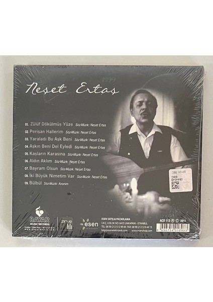 Neşet Ertaş 1999 CD (Jelatininde Sıfır Orijnal Dönem Baskı Cd) fiyatları