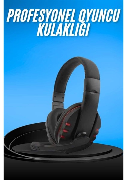 Oyuncu Kulaklığı Kulak Üstü Kablolu Gaming Kulaklık Mikrofonlu Anc Özelliği fiyatları