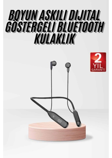 Bluetooth Kulaklık Kablolu Android ve Ios Uyumlu Anc Özellikli 100 Saat Sarj