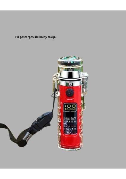 Kamp ve Outdoor Için Çok Amaçlı Çakarlı Elektronik Çakmak indirimleri