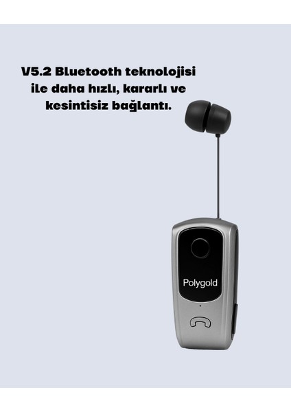 Geri Çekilebilir Kablolu Bluetooth Iş Kulaklığı modelleri