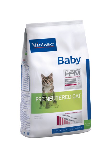 Baby Pre Neutered Kedi Maması 1,5 kg – Yavrular Için Özel Beslenme