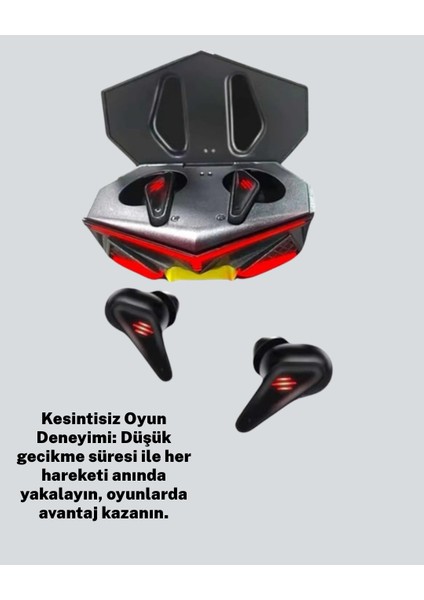 Bluetooth 5.0 Kablosuz Gaming Kulaklık Ergonomik Tasarım modelleri