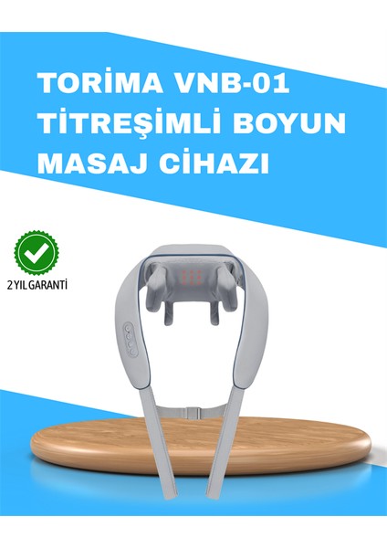 Vnb-01 Isı Terapili Titreşimli Boyun Masaj Aleti
