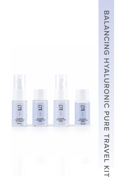 Hyalüronik Asit Seti (Serum 20 Ml+Tonik 20 Ml+Krem 20 ml +Temizleme Jeli 20 Ml)