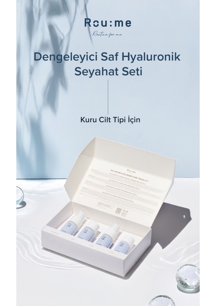 Hyalüronik Asit Seti (Serum 20 Ml+Tonik 20 Ml+Krem 20 ml +Temizleme Jeli 20 Ml) fiyatları