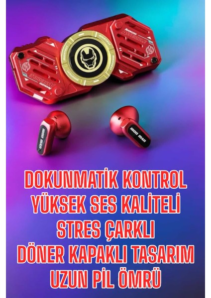 Bluetooth Kulaklık Stres Çarklı Döndürülebilir Uzun Şarj Süreli Oyuncu Kulaklığı fiyatları