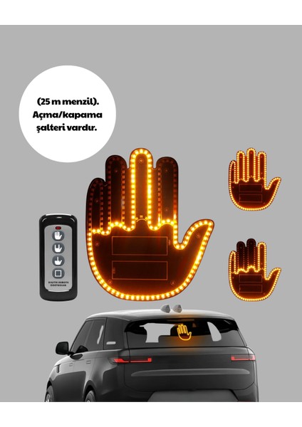 Uzaktan Kumandalı LED Jest Işığı – 3 Farklı Hareket Modu modelleri