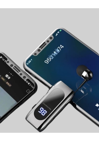 Bluetooth 5.2 Klipsli Kablosuz Kulaklık – Dijital Ekran & Titreşimli Uyarı modelleri