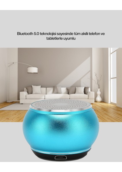 Taşınabilir Mini Bluetooth Hoparlör 9m Menzil Dahili Mikrofon fiyatları