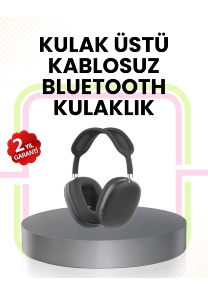 Gürültü Azaltmalı Bluetooth Kulaklık | 5 Saat Kesintisiz Müzik