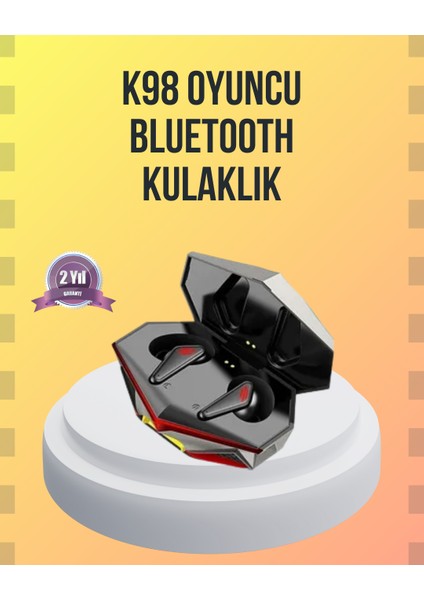 Kablosuz Bluetooth Gaming Kulaklık Suya Dayanıklı