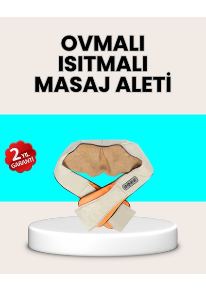 Ev Tipi Ovmalı Isıtmalı Boyun Omuz Bel Masaj Aleti Kolay Kullanım