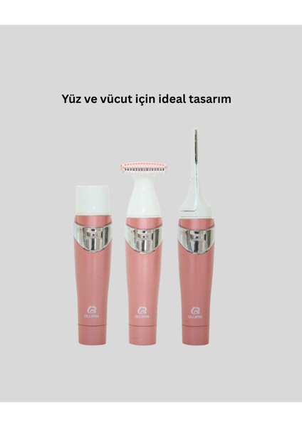 Yüz ve Vücut Tüy Temizleme Makinesi 3 Farklı Başlıklı fırsatları