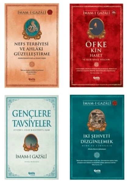 Imam Gazali Nefs Terbiyesi Seti (4 Kitap)