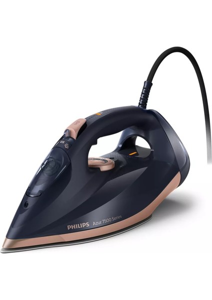 7500 Serisi Buharlı Ütü, 3200W, 55 G/dk Sürekli Buhar, Steamglide Elite, 260 G Şok Buhar