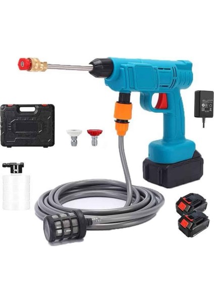 Msa-Shop Şarjlı ve Yüksek Basınçlı Oto Yıkama Makinesi ve Sulama Tabancası Bahçe Yıkama Makinesi indirimleri