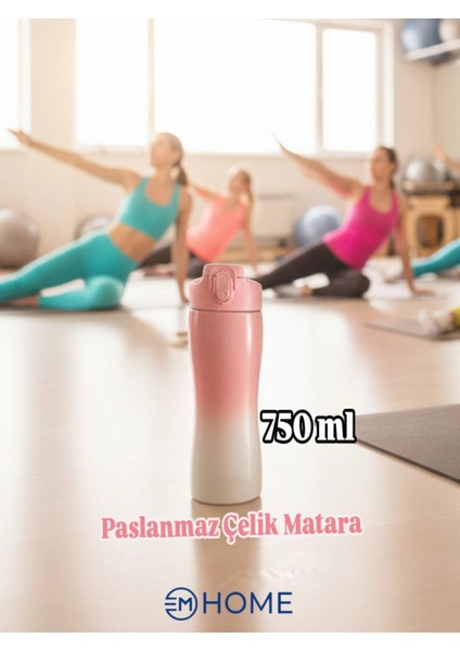 304 Paslanmaz Çelik Matara 750ML Spor Matarası Okul Matarası fiyatları