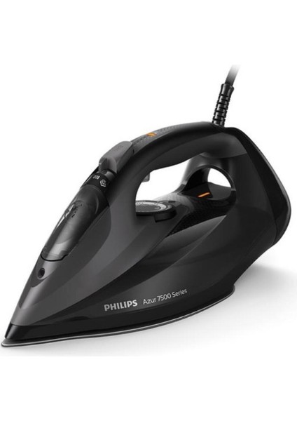 7500 Serisi Azur Buharlı Ütü, 3200W, 260 G Turbo Buhar, Şık ve Güçlü Performans