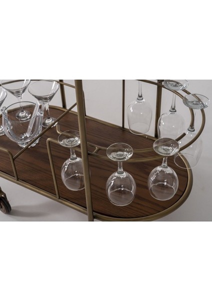 Amelio Bar Tekerlekli Servis Yan Sehpa modelleri